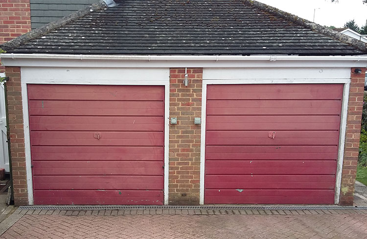 Garage door - Frimley, Surrey