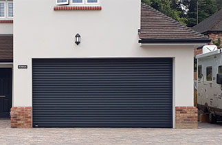 A Sws Securoglide Excel in Anthracite Grey. Fitted in Camberley, Surrey.